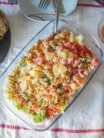 Manera fácil Preparar Ensalada de pasta  que Delicioso