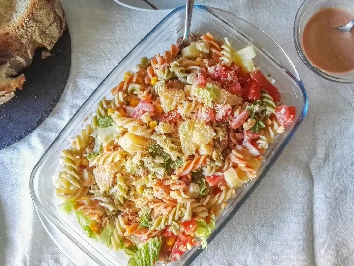 Manera fácil Preparar Ensalada de pasta  que Delicioso