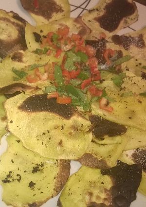 Una foto de Carpacho de Manga Verde