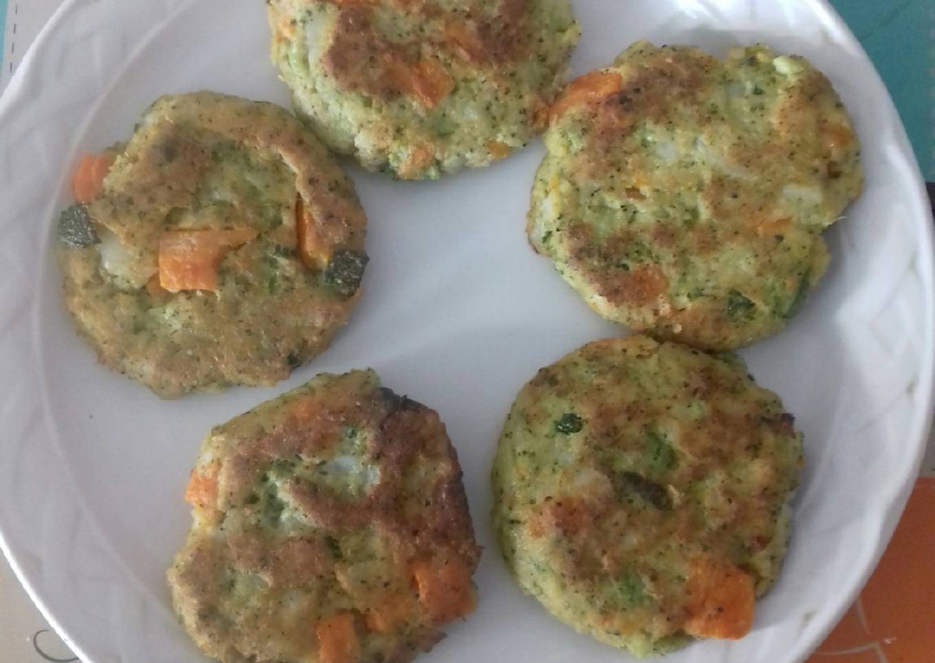 Tortitas de verduras