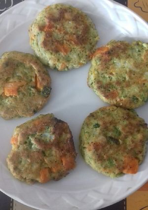 Una foto de Tortitas de verduras