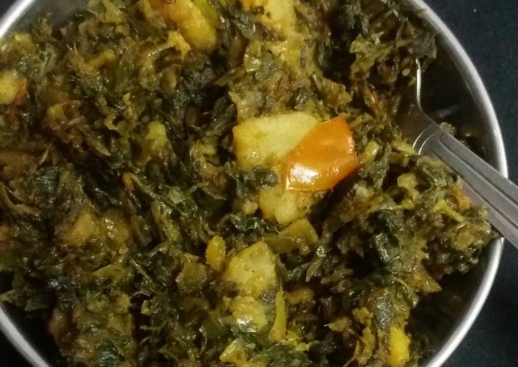 Dry Aloo Methi