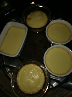 Una foto de Flan dietético