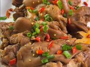 A picture of braising in a pressure cooker