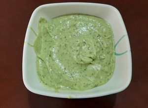 Una foto de Mayonesa de aguacate 🥑