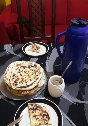 Una foto de Khachapuri