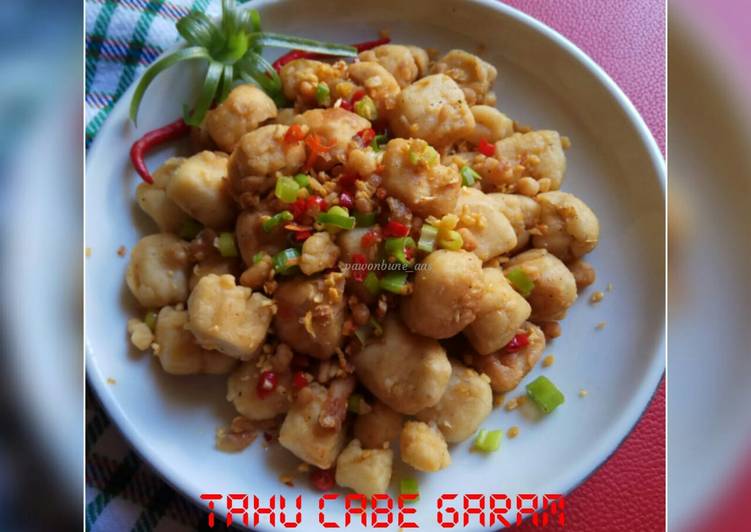 Resep Tahu Cabe Garam, Lezat Sekali