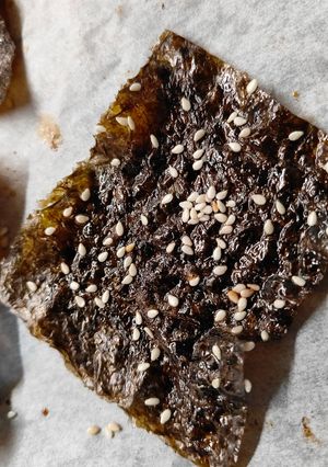 Foto di Cialde di alga nori croccanti