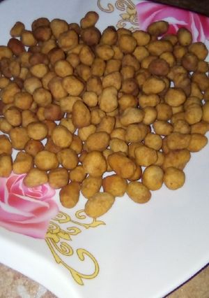 A picture of Peanut burger.