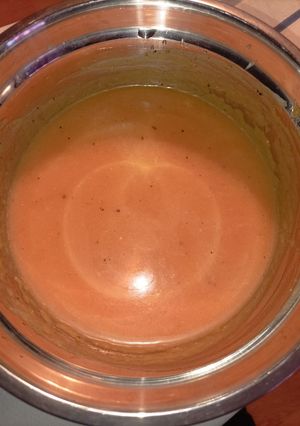 Une photo de Velouté de butternut et coco