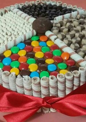 Una foto de Torta de golosinas