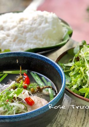 Hình của món Cá Bò Ngừ Nấu Tiêu Xanh.