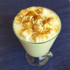 A picture of Milk Tart Hot Chocolate.