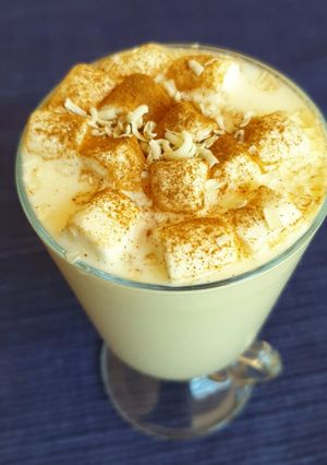 A picture of Milk Tart Hot Chocolate.
