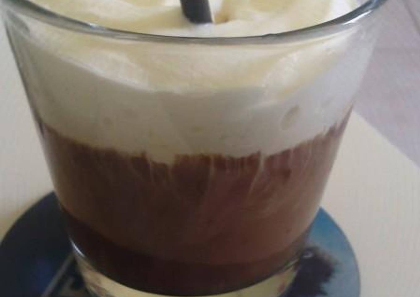 Cold greek coffee