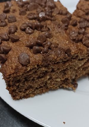 Una foto de Budín de chocolate saludable