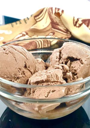 Une photo de Glace au cacao
