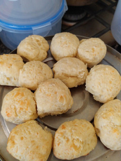 Una foto de Pan de queso mozzarella