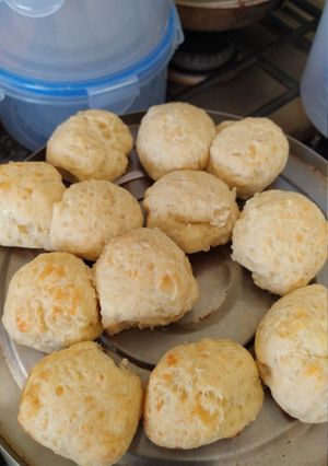 Una foto de Pan de queso mozzarella