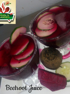 A picture of Beetroot juice.