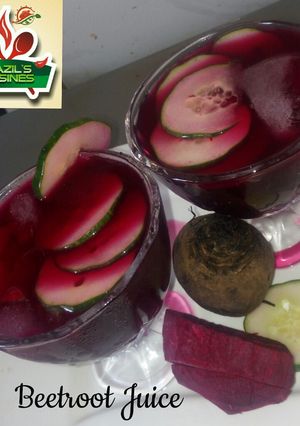 A picture of Beetroot juice.