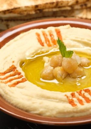 A picture of Best Hummus with Tahini.