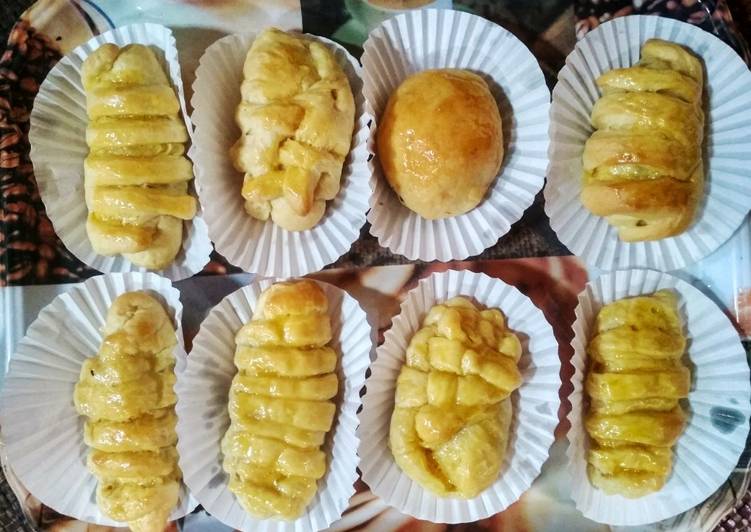 72. Roti manis isi coklat & keju