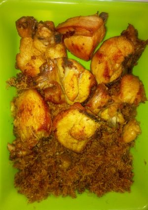 Foto resep Ayam srundeng spesial