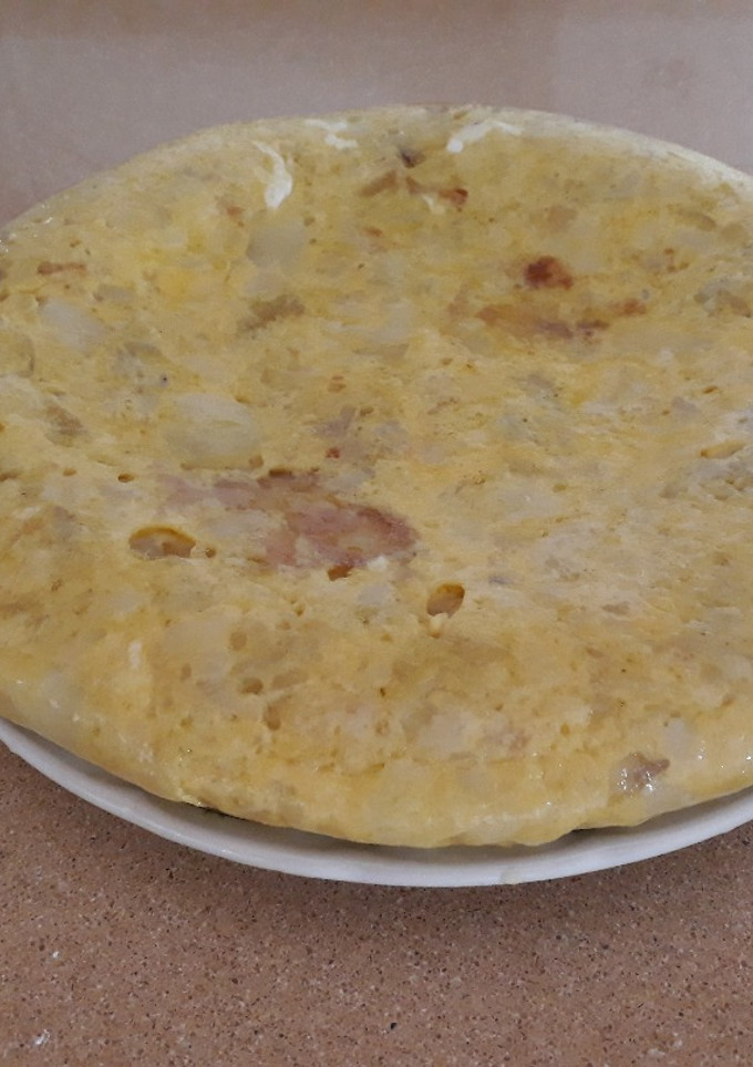 Una foto de Tortilla española (con cebolla)