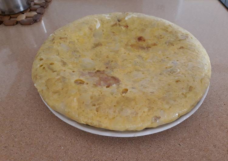 Tortilla española (con cebolla)