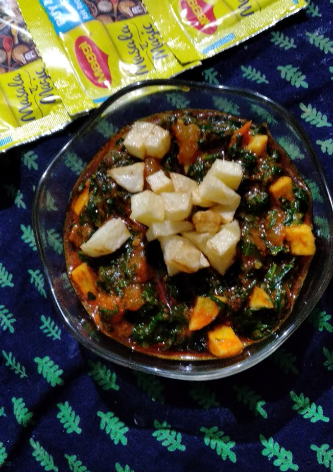 મેજિક મસાલા પાલક (Magic Masala Palak Recipe In Gujarati) રેસીપી મુખ્ય ફોટો