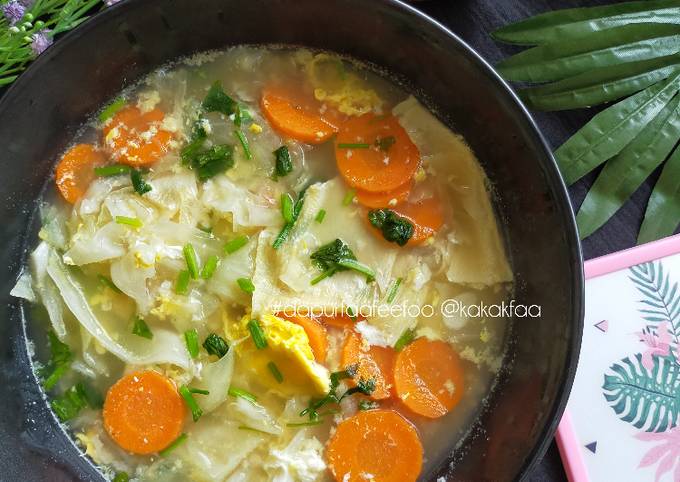 Resipi Sup Sayur Fucuk Oleh Kakak Faa Cookpad