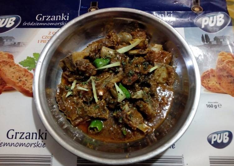 Recipe of Delicious Mutton Koyla karahi