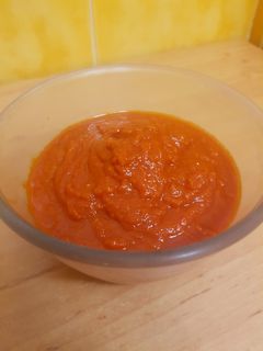 Una foto de Salsa barbacoa saludable