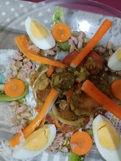 Una foto de Ensalada de kiwi