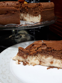 Una foto de Pastel de queso