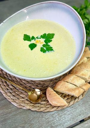 صورة لوصفة شوربة الذرة بدون كريمة