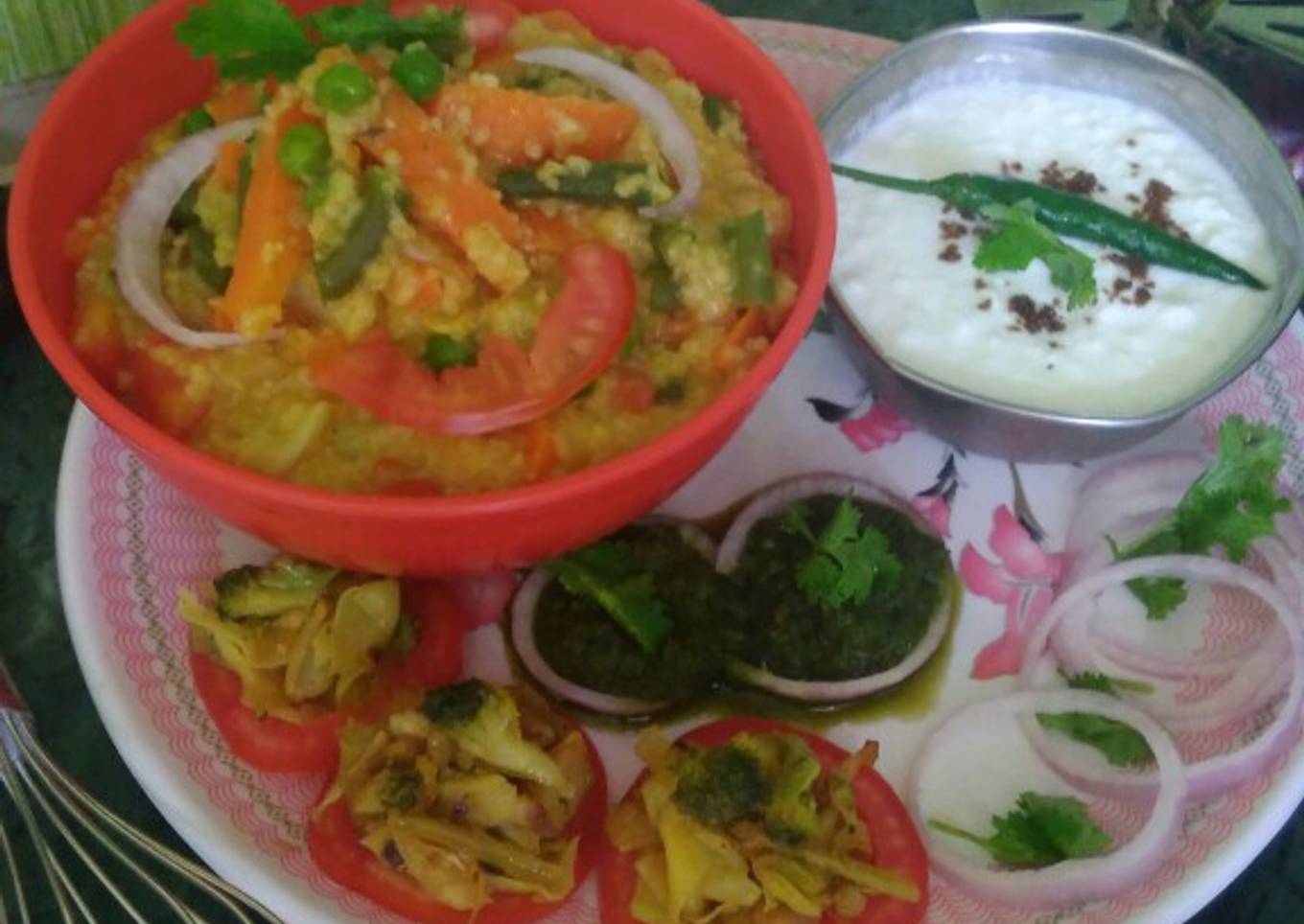 Mix vegetables daleya(by Deepika)