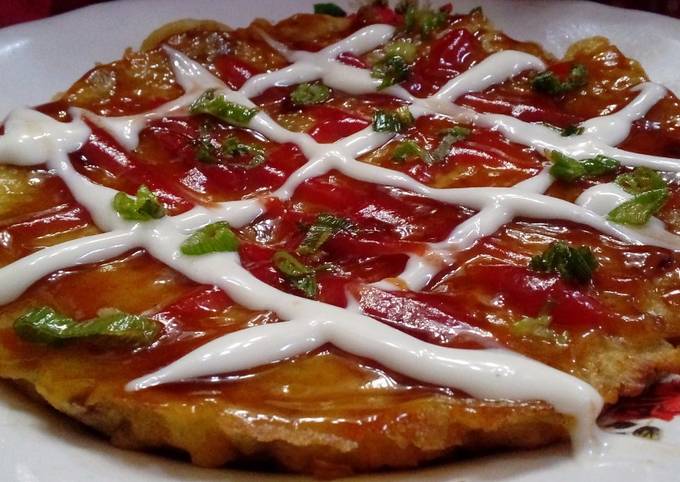 Recipe of Any-night-of-the-week Japanese Okonomiyaki 
