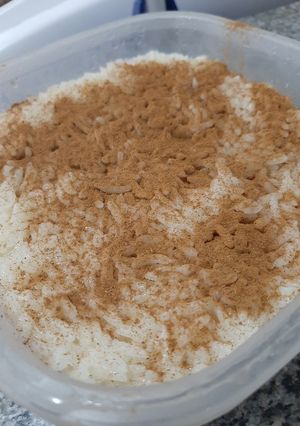 Una foto de Arroz con leche casero light!
