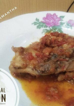 Foto resep Ayam sambal mercon simple