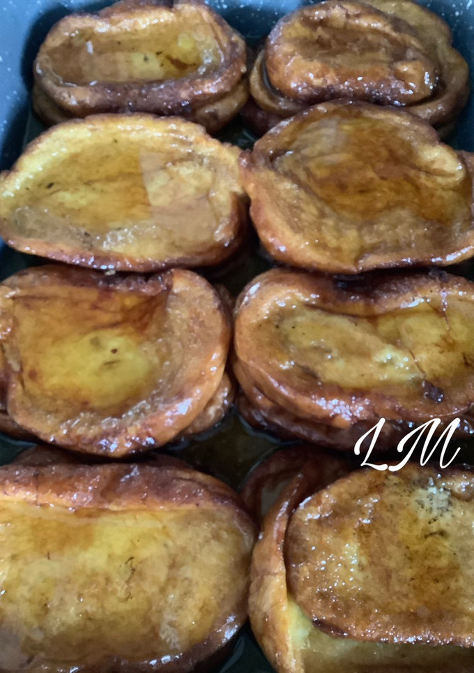 Una foto de Torrijas a la forma que las hacía mi madre