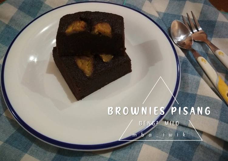 Brownies Pisang | Beng² Milo