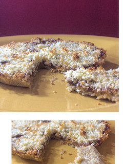 Una foto de Mini tartita de avena y coco saludable