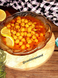 عکسی از دستور سوپ نخود یونانی