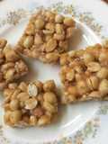 Peanut Brittle/Chikki using jaggery