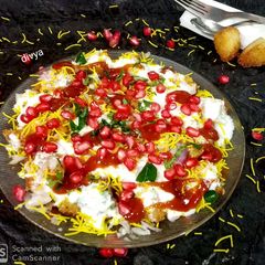 Idli dahi chatpata chat A picture of Idli dahi chatpata chat.