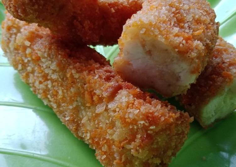 Cara Buat Homemade chicken nugget Irit Untuk Jualan