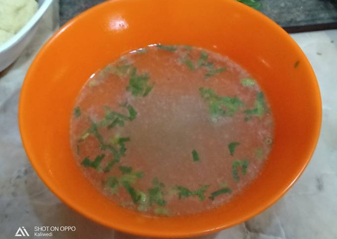 Resep Kuah bakso non msg Anti Gagal