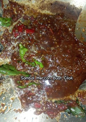 Foto resep Sambal Mercon buat Cilok